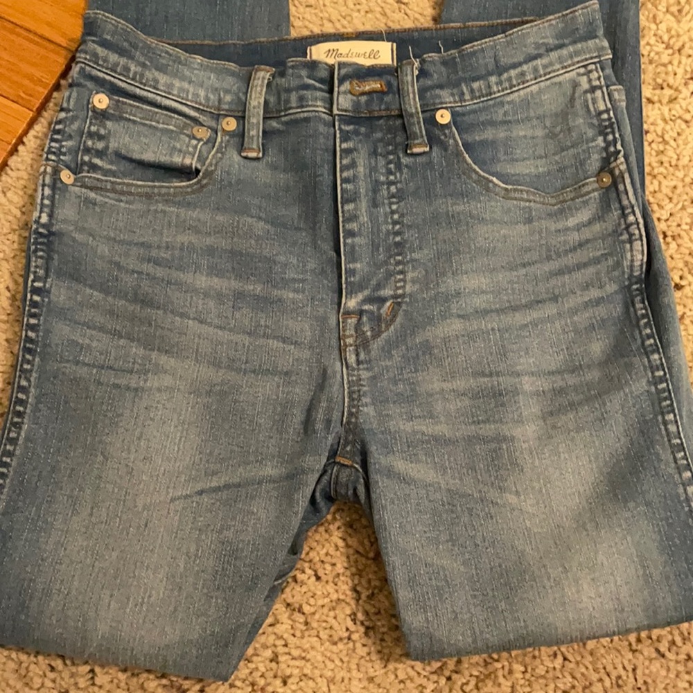 Light washed madewell Jean